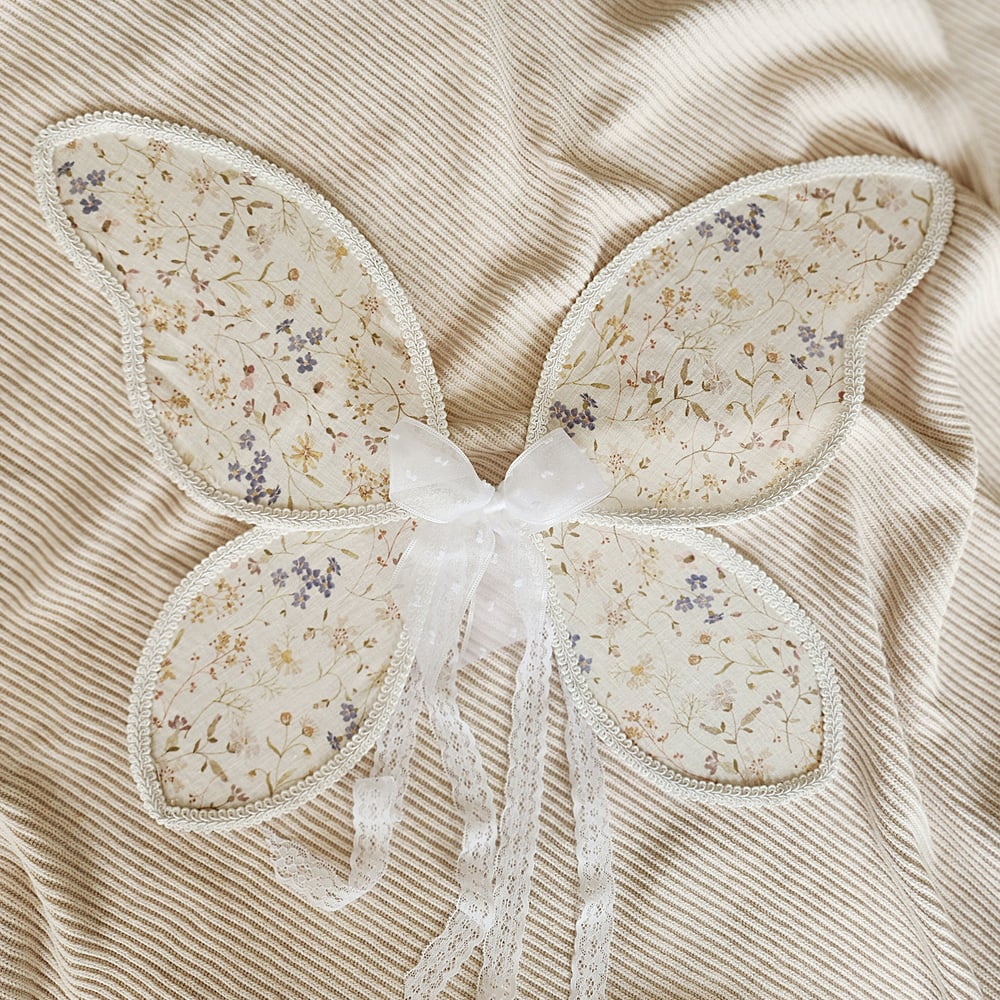 Image of Wildflower linen wings (large)