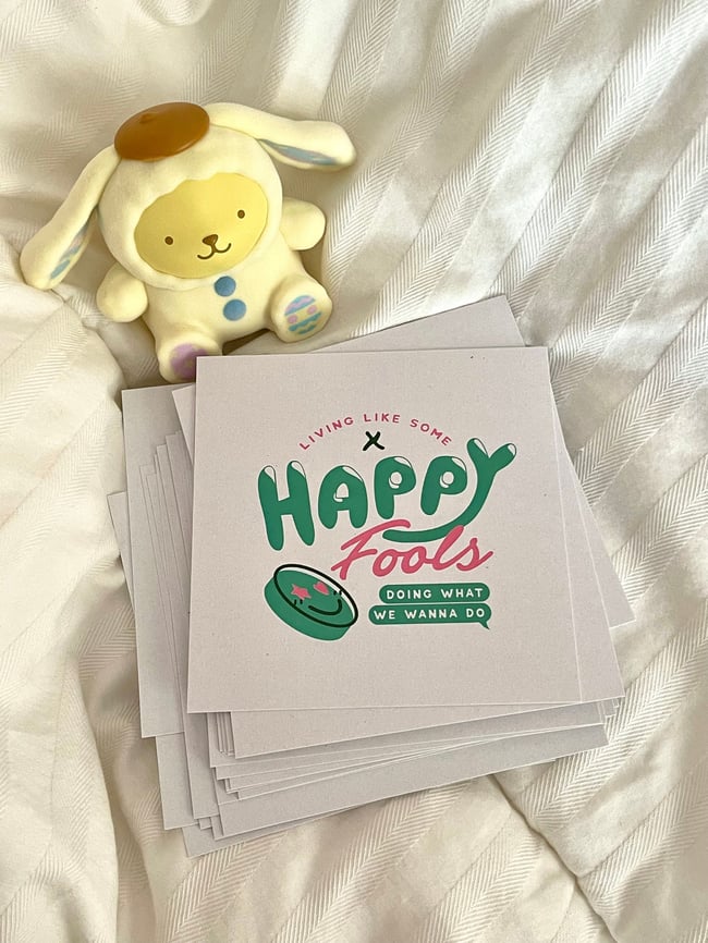txt happy fools print