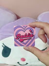 ive baddie vinyl sticker
