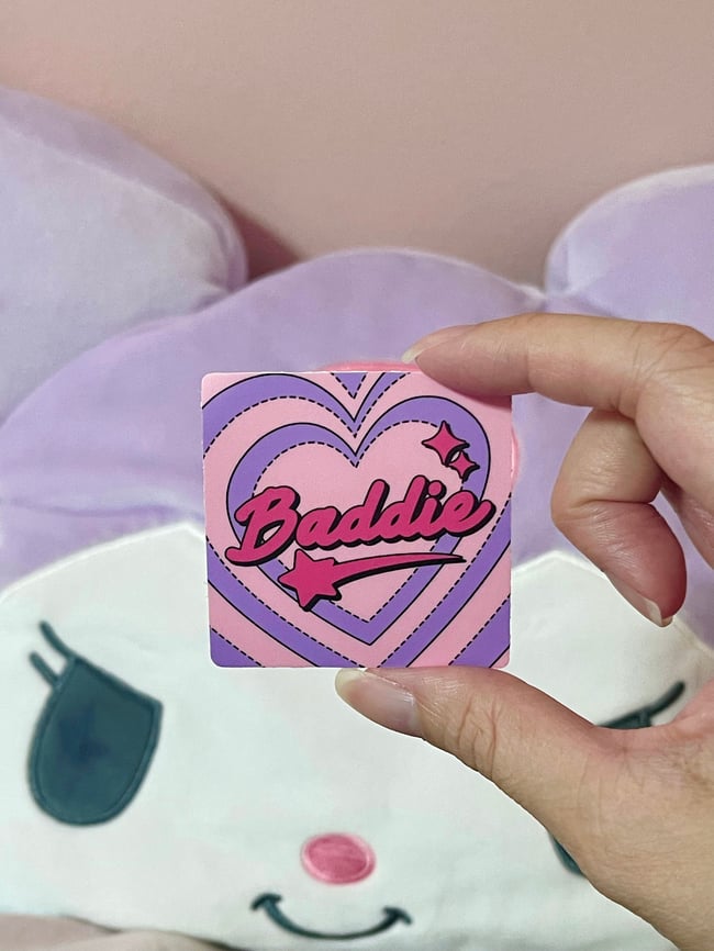 ive baddie vinyl sticker