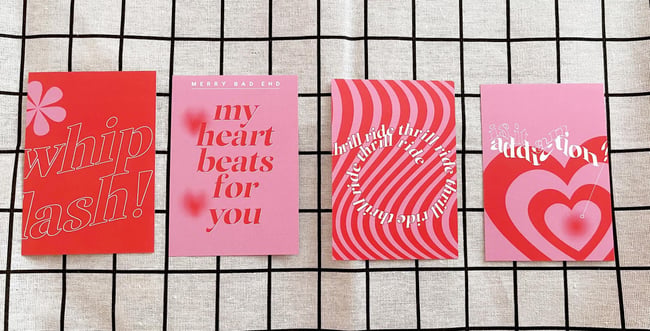 svt, txt, bts, the boyz inspired print sets