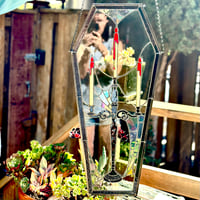 Image 3 of "Phantom"-stained glass panel