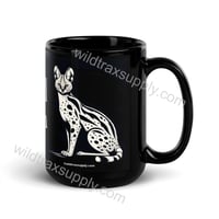 Image 2 of Serval DAD Black 15 oz Black Ceramic Coffee Mug