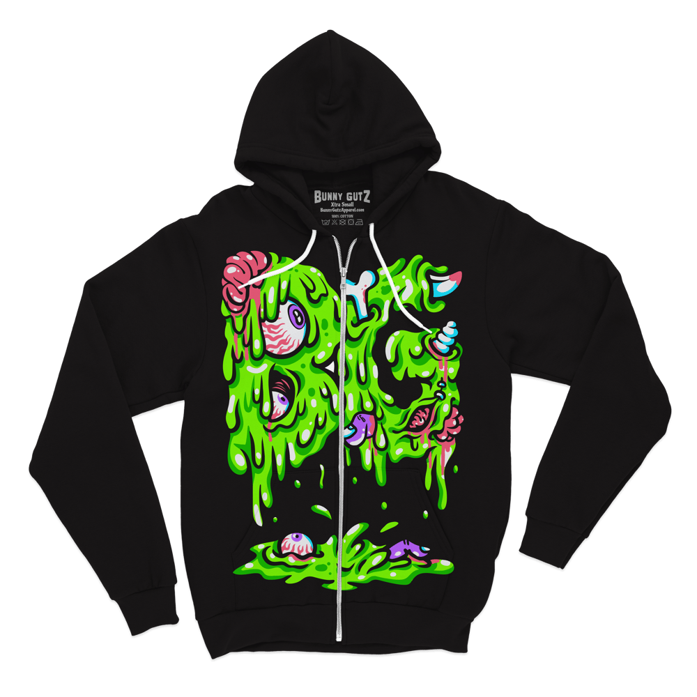 Slime Slogan Zip-Up