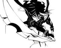 KILL LA KILL ORIGINAL ART SIGNED