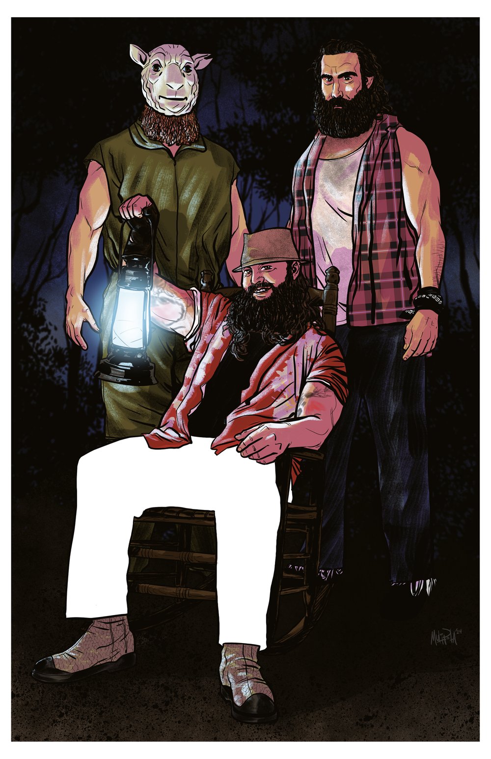 Wyatt Family 3 pack of Art Prints