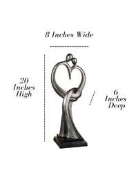 Image 5 of Everlasting Love Sculpture