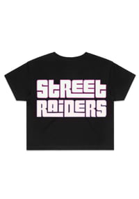 Image 1 of Street Raiders crop tee GTA BLOCK STYLE 