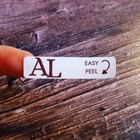 Image 2 of Custom Easy Peel Card Catch Stickers