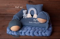 Image 1 of Newborn photo set rainbow