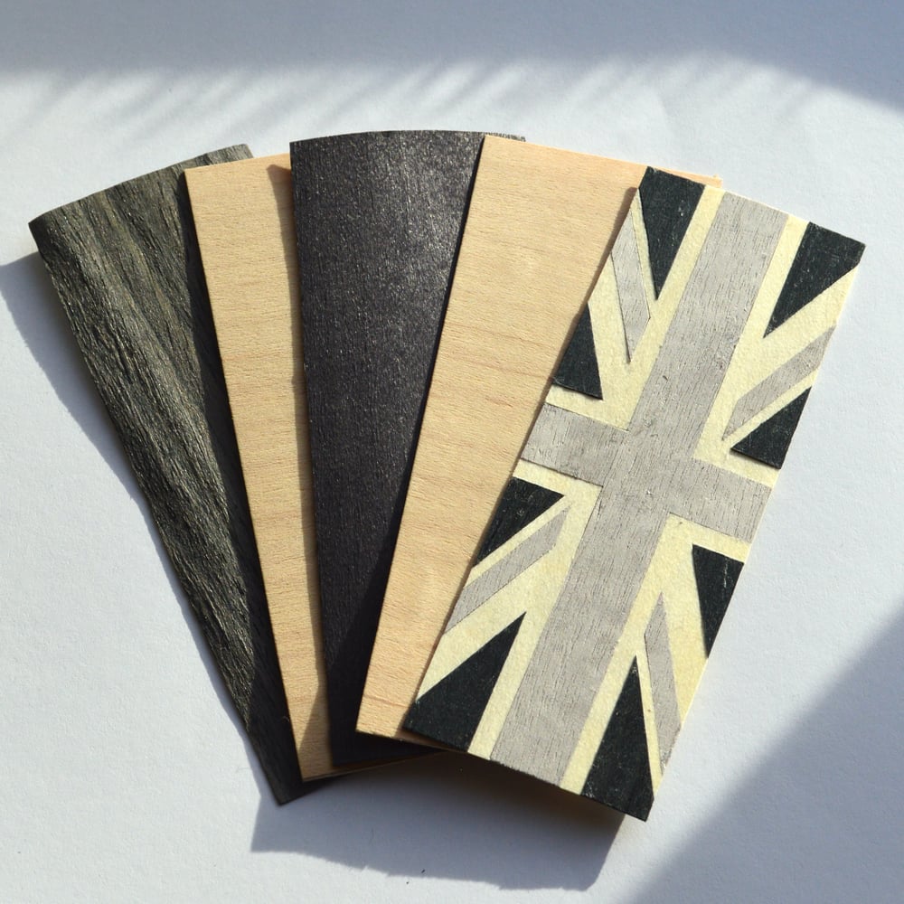 Image of MONOCHROME UNION JACK Split Ply (Made to Order)