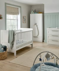 Image 1 of MAMAS & PAPAS Hampden 3 Piece Cotbed Range  - White or Grey