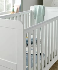 Image 3 of MAMAS & PAPAS Hampden 3 Piece Cotbed Range  - White or Grey