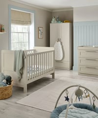 Image 2 of MAMAS & PAPAS Hampden 3 Piece Cotbed Range  - White or Grey