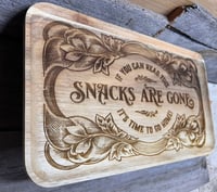 Image 3 of Snacks Are Gone - Charcuterie Serving Boards