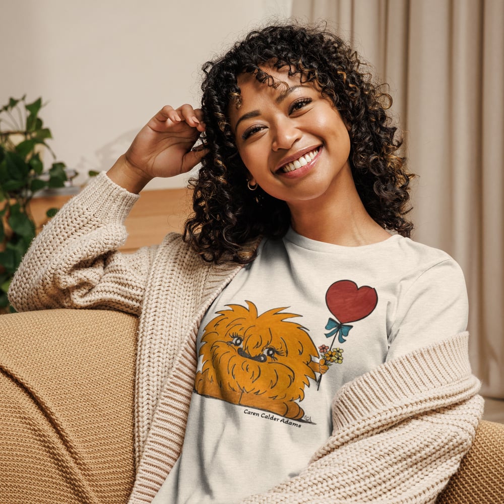 Fuzzy Luv Women's Relaxed T-Shirt