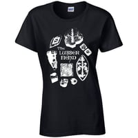 Image 1 of Becky Pearey Short Sleeve Femme T [BLACK] (Pre Order)