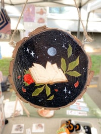 Image 2 of BOOKISH WOOD PIECE