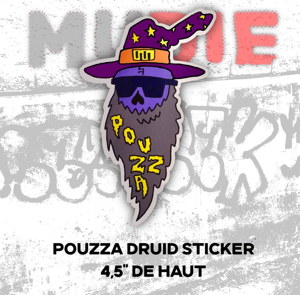 Image de Sticker " Pouzza Druide " 4,5 ''