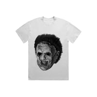 Leather Face White Tee