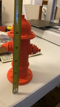 Image 1 of 🚒 Introducing Our 3D-Printed Fire Hydrant Storage! 🔥