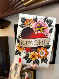 Image 1 of CUSTOM HEART PRINT