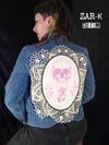 VESTE JEAN SKULL HEART