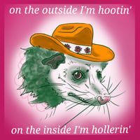Hootin and Hollerin Print