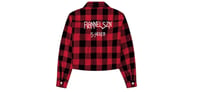 Image 2 of Cropped Flannel SZN Shirt 