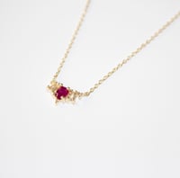 Image 2 of Deco Ruby Necklace