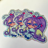 Image 4 of InternetCo Mini Holographic Vocaloid Keychains [PREORDER]