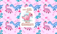 Image 1 of Just a girl who loves dinos