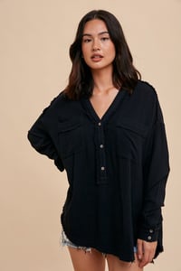 Image 1 of In LOOM - Gauze Tunic top 