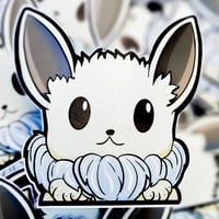 Image 10 of Elemental Fox Peeker Sticker