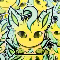 Image 13 of Elemental Fox Peeker Sticker