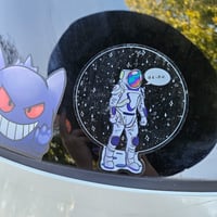 Image 5 of Moonbase Alpha Meme Transparent Sticker