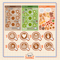 DIY Food and Drinks Stickers