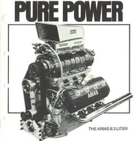 Image 4 of Arias "Pure Power" 8.3L Hemi Tee- Black