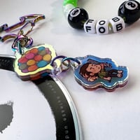 Image 2 of Pete Wentz Days of Fall Out Past Balloons Mini Rainbow Charm