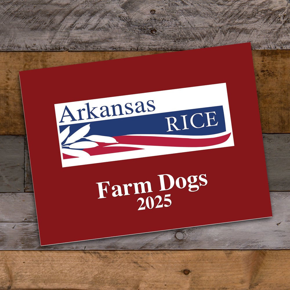 2025 Arkansas Rice Farm Dog Calendar