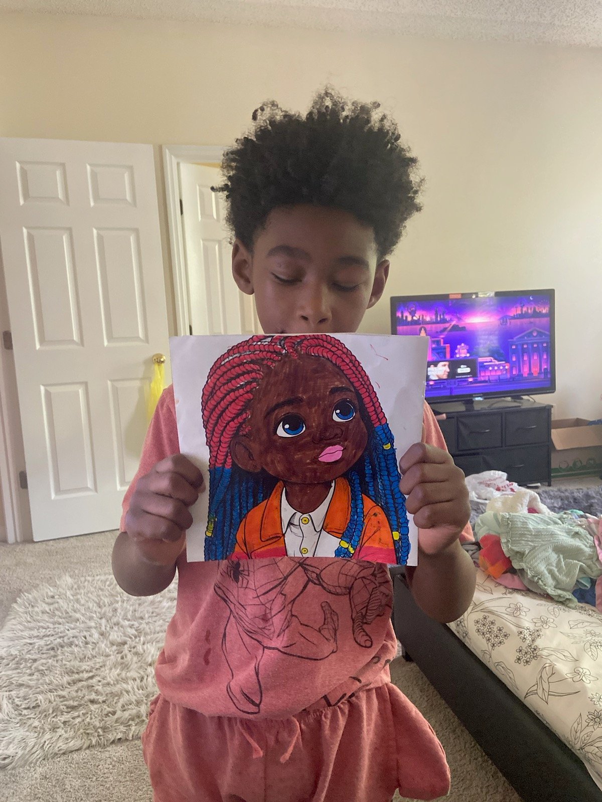 Image of "Melted Krayons still color"coloring book 📚