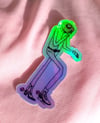 Holographic Cowboy Sticker