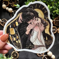 Image 1 of Galactic Kiss Waterproof Sticker