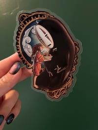 Image 1 of Unexpected Guest Vinyl Sticker