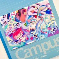 Splatoon Sweets Postcard Print