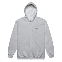 Image 3 of Side Embroidered Zip Hoodie