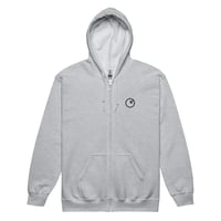 Image 3 of Solosexual Logo Embroidered Zip Hoodie