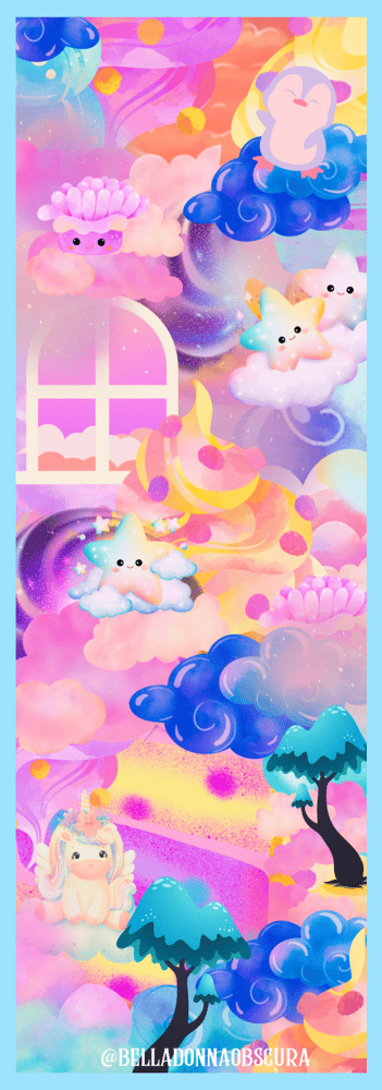 Image of Intergalactic Cuties Holographic Bookmark