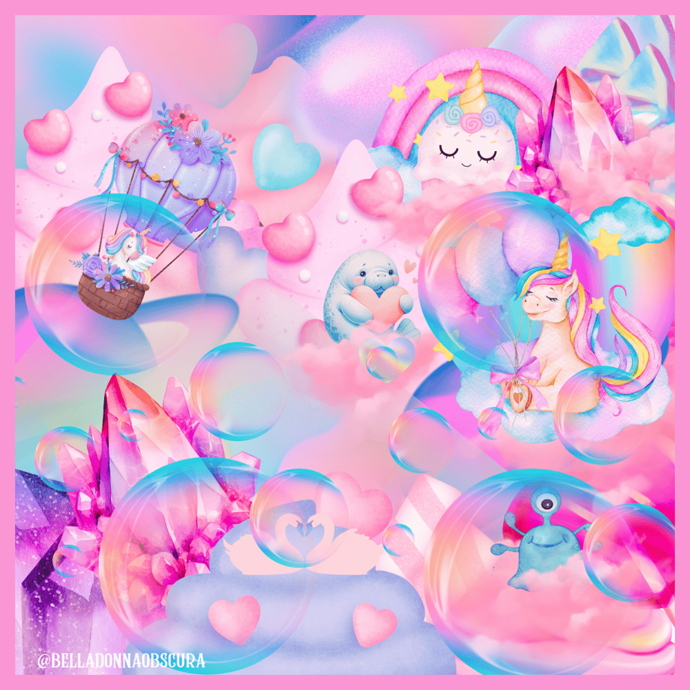 Image of Island of Misfit Toys | Holographic Sticker and Art Print