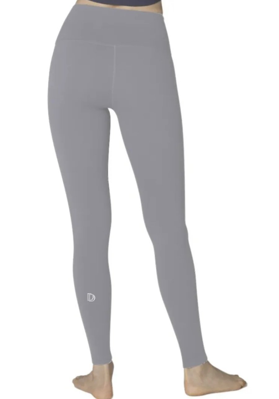 Image of DEDA HIGH WAIST WOMENS LEGGINGS GRAY